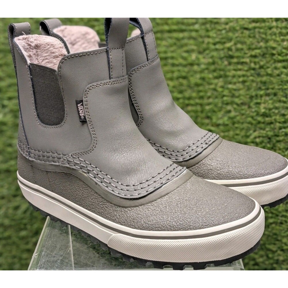 VANS Standard Chelsea Mid MTE Oatmeal Brown Boots Men's 8.5 Womens 10 New
